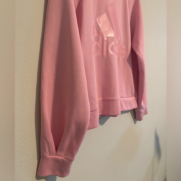 Adidas Pink ID Glory Crewneck Sweatshirt, Size S - Picture 4 of 6